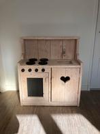 Keukentje steigerhout zgan, Ophalen, Zo goed als nieuw, Hout, Speelkeuken