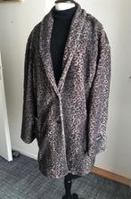 10 days, lange colbert / vest / jasje, maat 40, panterprint, Maat 38/40 (M), Bruin, Ophalen of Verzenden, Zo goed als nieuw
