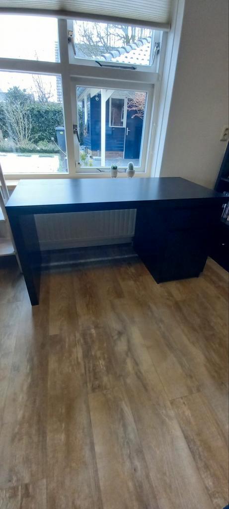 Bureau Ikea Malm, Huis en Inrichting, Bureaus, Gebruikt, Bureau, Ophalen of Verzenden
