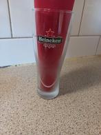 Mooi Heineken bierglas, Ophalen of Verzenden, Zo goed als nieuw, Glas of Glazen, Heineken