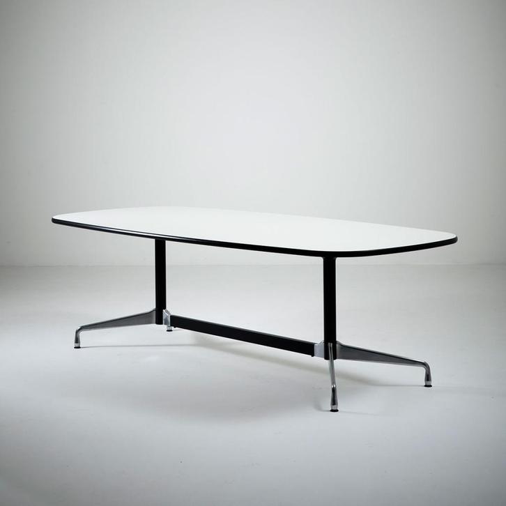 1 Vitra Eames Segmented Table Wit 274 x 90 cm, Huis en Inrichting, Tafels | Eettafels, Zo goed als nieuw, 200 cm of meer, 50 tot 100 cm