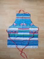 Keuken kook Schort met print, Ophalen of Verzenden, Zo goed als nieuw, Blauw, Schort