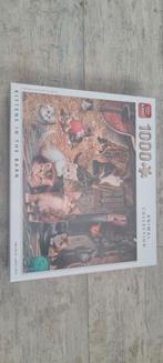 King Puzzel: Kittens in the Barn - 1000 stukjes, Ophalen, 500 t/m 1500 stukjes, Zo goed als nieuw, Legpuzzel