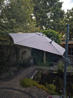 Zweefparasol, kantelbaar en verstelbaar, Ophalen, Gebruikt, Zweefparasol, Kantelbaar