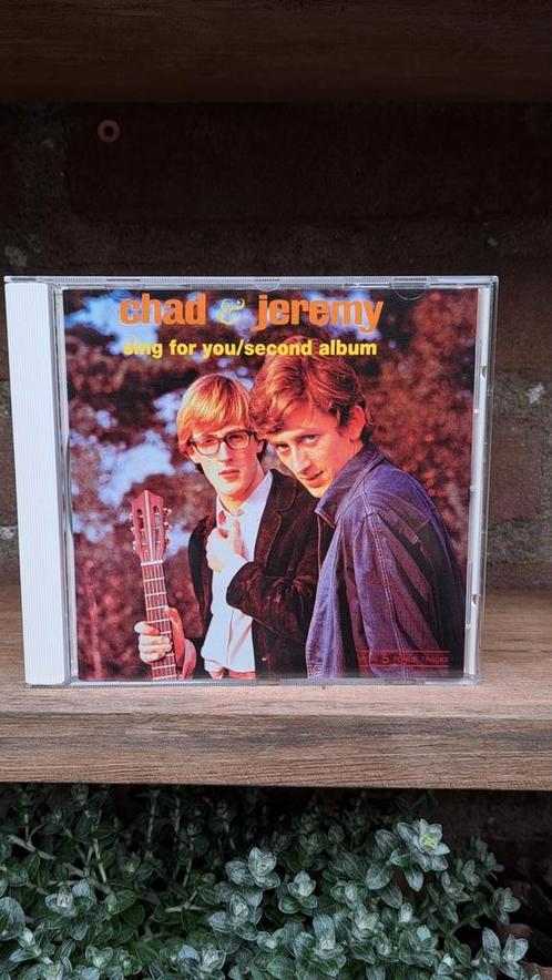 Cd Chad & Jeremy  (2 lp,s op 1 cd), Cd's en Dvd's, Cd's | Pop, Zo goed als nieuw, 1960 tot 1980, Ophalen of Verzenden