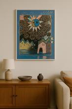Kunstwerk Rosina Wachtmeister, Huis en Inrichting, Ophalen of Verzenden, Schilderij, Minder dan 50 cm