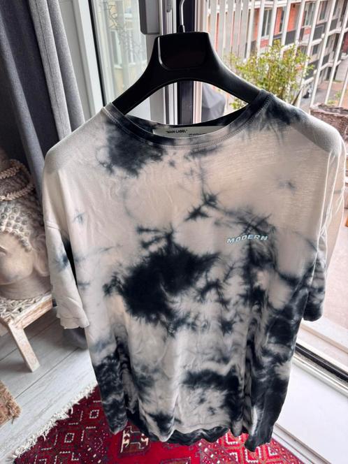Off-White Tie-dye Oversized T-Shirt (M/L) 100% origineel!, Kleding | Heren, T-shirts, Zo goed als nieuw, Maat 48/50 (M), Wit, Ophalen of Verzenden