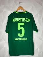 Werder Bremen Thuis 2017/2018 Augustinsson, Maat L, Ophalen of Verzenden, Zo goed als nieuw, Shirt