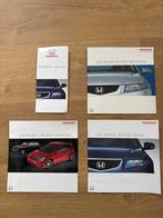Honda Brochures Set - Civic, Accord - 2003, Ophalen, Zo goed als nieuw, Honda