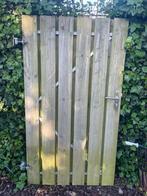 Nog hele mooie schutting poort, Ophalen, Zo goed als nieuw, Hout