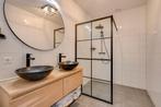 Douche scherm mat zwart met stang, Huis en Inrichting, Ophalen, Gebruikt