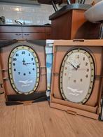 KLM Boeing 747-400 Vliegtuig Luik Wandklok, Ophalen of Verzenden, Gebruikt, Analoog, Wandklok