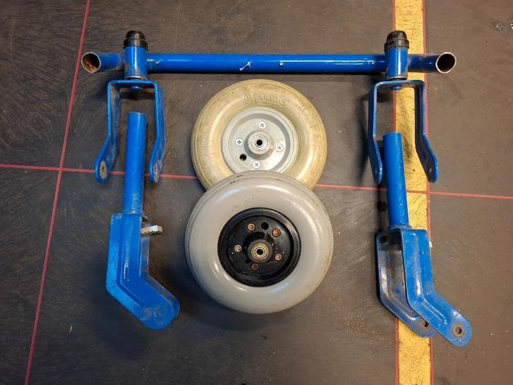 Wielen met gaffels, Doe-het-zelf en Verbouw, Overige Doe-het-zelf en Verbouw, Gebruikt, Ophalen of Verzenden