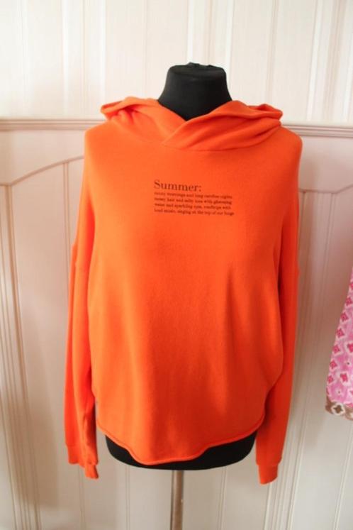 sweatshirt met capuchon van PENN&INK maat XS, Kleding | Dames, T-shirts, Zo goed als nieuw, Maat 34 (XS) of kleiner, Oranje, Lange mouw