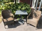 4 seizoenen outdoor 2 tuinstoelen, Tuin en Terras, Zo goed als nieuw, Wicker, Stoel, Tuinset
