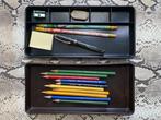 Bakelieten pennenbakjes bureau accessoire organizer 2 stuks, Ophalen of Verzenden