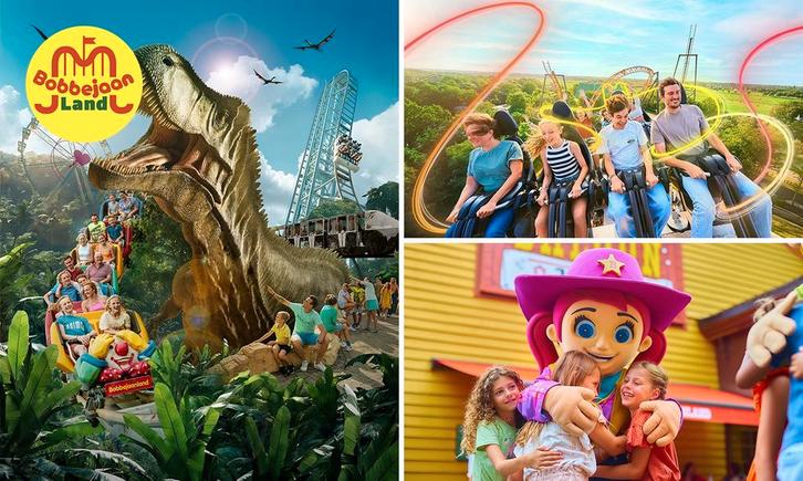 4 tickets Bobbejaanland, Tickets en Kaartjes, Recreatie | Pretparken en Attractieparken