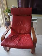 Leren stoelkussen voor poäng ikea, Ophalen, Gebruikt, 75 tot 100 cm, Leer