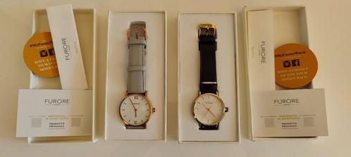 Furore dameshorloge (zwart of grijs), Sieraden, Tassen en Uiterlijk, Horloges | Dames, Zo goed als nieuw, Polshorloge, Overige merken
