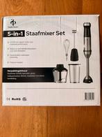 Nieuwe 5-in-1 Staafmixer Set - 1200W, Ophalen of Verzenden, Nieuw