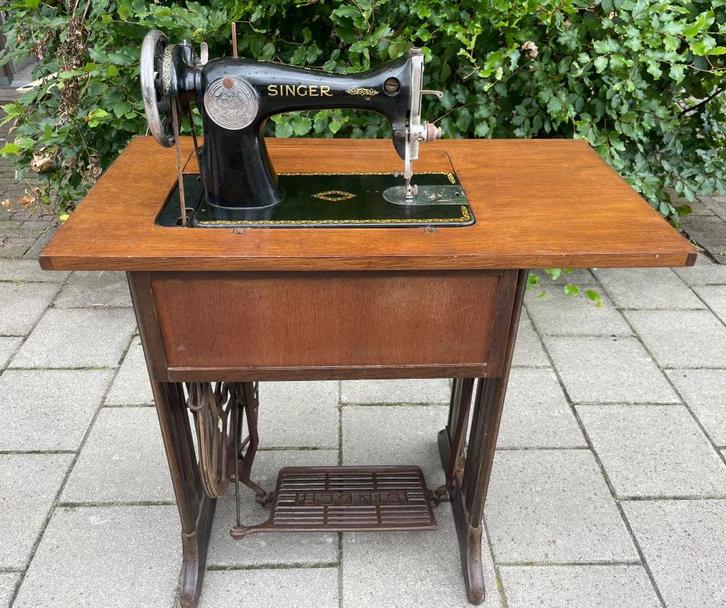 Antieke Singer naaimachine, Antiek en Kunst, Antiek | Naaimachines, Ophalen