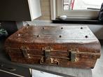 Authentieke IJzeren Hutkoffer - Vintage Decoratie, Ophalen, Minder dan 50 cm, 50 tot 75 cm, Minder dan 50 cm