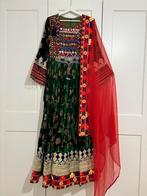 Prachtige Afghaanse Feestjurk, Kleding | Dames, Ophalen of Verzenden, Zo goed als nieuw, Maat 36 (S), Onder de knie