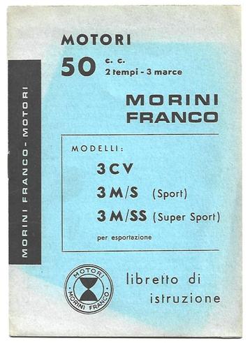 Morini Franco motori 50 cc libretto handleiding (MFR) beschikbaar voor biedingen