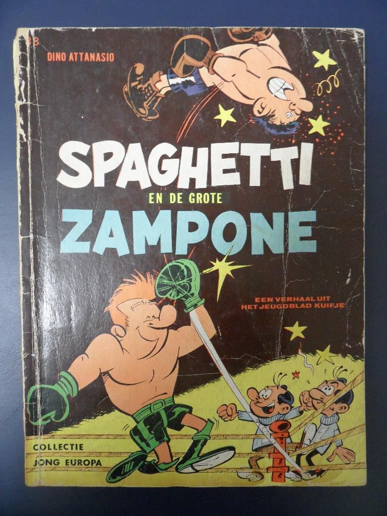 Spaghetti en de grote Zampone. 1966., Boeken, Stripboeken, Eén stripboek, Ophalen of Verzenden, Gelezen
