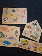 Houten Puzzels Hema, Haba, Deer Friends, Ophalen, 2 tot 4 jaar, 10 tot 50 stukjes, Zo goed als nieuw