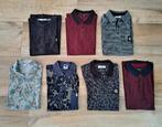 7 heren polo's maat L, Kleding | Heren, Polo's, Ophalen of Verzenden, Maat 52/54 (L), Zwart