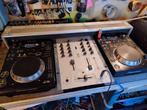 Pioneer CDJ-350 DJ set in flightcase, Ophalen, Gebruikt, Dj-set, Pioneer