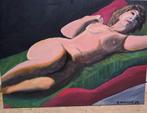 Vrouwelijk naakt van B. Hodimont, Antiek en Kunst, Ophalen of Verzenden