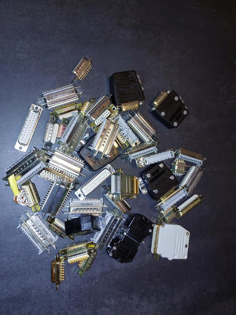 Partij Computer Stekkers Connectoren, Ophalen of Verzenden, Gebruikt