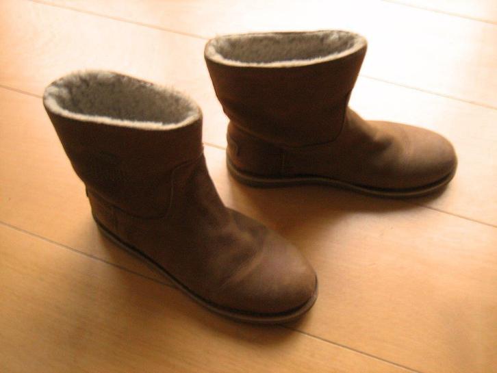 Lichtbruine lammy gevoerde enkellaars SHABBIES 37 snazzeys, Kleding | Dames, Schoenen, Zo goed als nieuw, Lage of Enkellaarzen