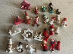 Vintage houten kerstboom hangertjes, Ophalen of Verzenden