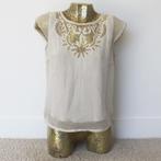 Super Leuk Steps Topje - 80 (M) € 15,-, Kleding | Dames, Tops, Maat 38/40 (M), Beige, Ophalen of Verzenden, Zo goed als nieuw