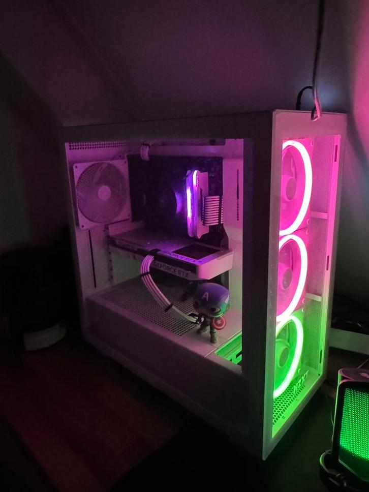 Game Pc, Computers en Software, Desktop Pc's, Zo goed als nieuw, 4 Ghz of meer, SSD, 32 GB, Met videokaart, Gaming, Virtual Reality