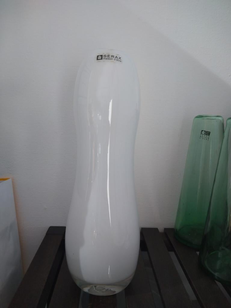 Wit vaasje van Serax, Ophalen of Verzenden, Wit, Aardewerk of Porselein, Minder dan 50 cm