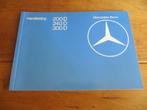 Instructieboek Mercedes-Benz 200 D, 240 D, 300 D W123 '80-81, Ophalen of Verzenden