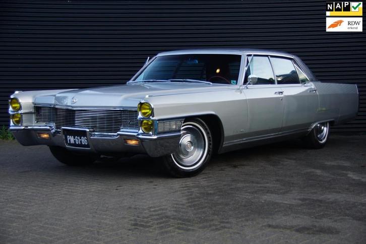 Cadillac FLEETWOOD Brougham | 7.0 V8 428 Cui | KM teller | F, Auto's, Cadillac, Bedrijf, Te koop, Brougham, Airconditioning, Centrale vergrendeling
