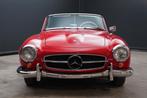 Mercedes-Benz 190 SL Little brother of the famous 300 SL wit, Zwart, Cabriolet, Handgeschakeld, Open dak