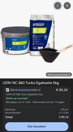 Uzin NC 880 Turbo Egalisatie - 2 x 5kg, Ophalen, 5 tot 10 liter, Nieuw, Verf