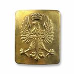Spaanse burgeroorlog militaire koppelslot | Francisco era, Verzamelen, N, Ophalen of Verzenden, N, Embleem of Badge
