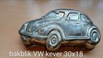 Groot VW Kever Bakblik 30 cm - Vintage bakvorm, Ophalen of Verzenden, Gebruikt