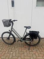 Damesfiets Gazelle grijs-groen, Ophalen, Gebruikt, Versnellingen, 56 cm of meer