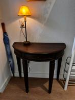 Ronde sidetable, Huis en Inrichting, Ophalen, 100 tot 150 cm, Rond, Zo goed als nieuw