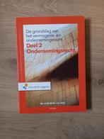 Deel 2 Ondernemingsrecht ISBN: 9789001875473, Beta, Ophalen of Verzenden, Zo goed als nieuw, Noordhoff Uitgevers