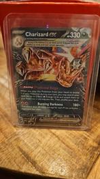 Charizard ex - Tera - Zeldzame Pokémonkaart, Ophalen, Zo goed als nieuw, Losse kaart, Foil