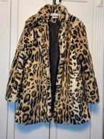 Loavies winterjas, fluffy, leopard, maat L, Kleding | Dames, Bruin, Maat 42/44 (L), Ophalen of Verzenden, Loavies